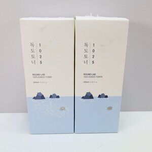 New ROUND LAB 1025‎ Dokdo Toner 2 Bottles 200ml (400ml total) exp 2027